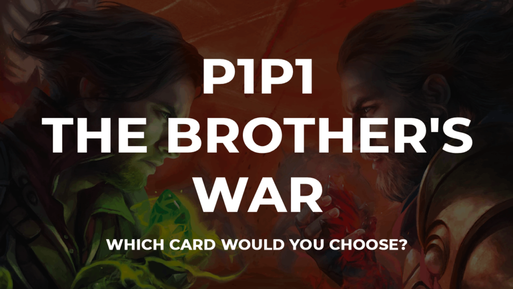 P1P1 The Brothers' War